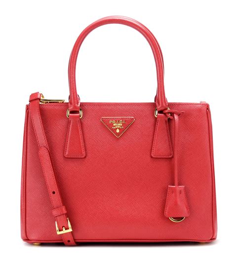 prada small red handbag|Prada red handbag price.